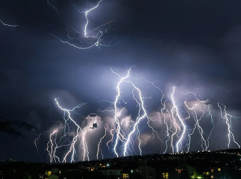 ¿Dónde caen más rayos?
